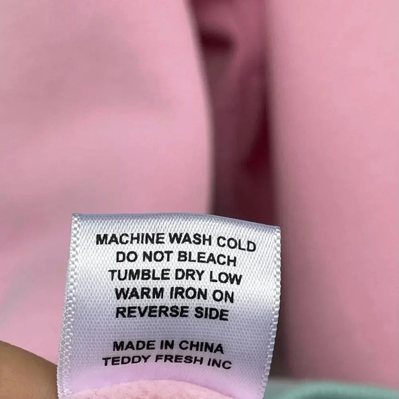 Teddy Fresh Pastel Color Block Hoodie size medium - Picture 14 of 14